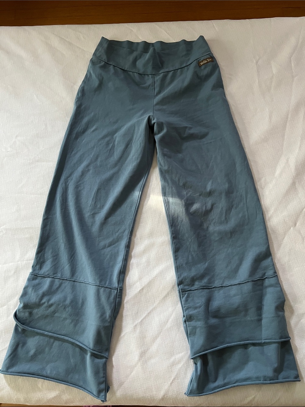 Matilda Jane Slate Blue Wide-Leg Casual Pants
